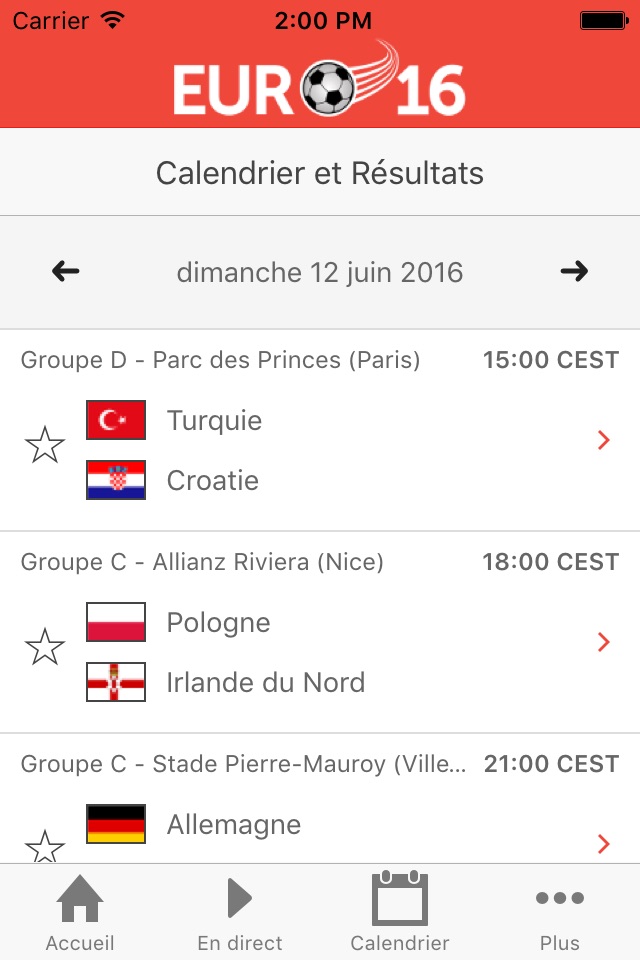 Euro Cup Soccer - Euro 16 France edition screenshot 3