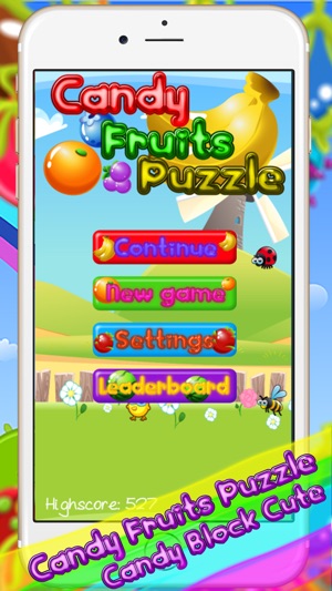 Candy Fruits Mania -可爱和令人上瘾的块益智游戏为孩子们(圖2)-速報App
