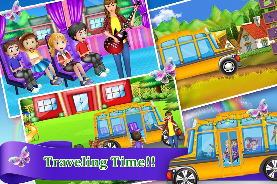 School Bus Trip Pre School Educational Game screenshot 3