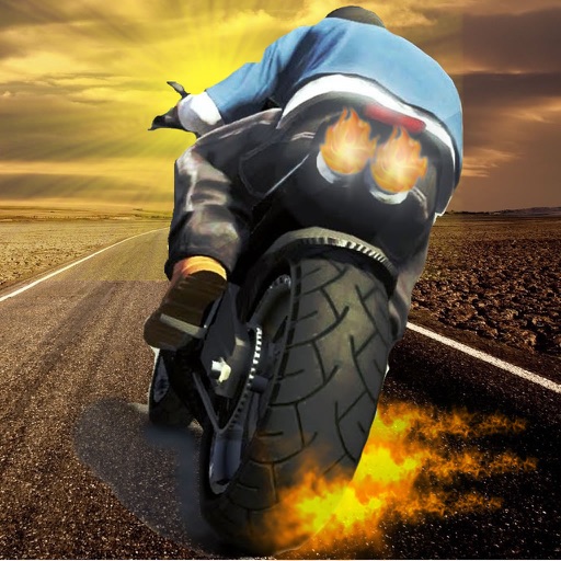 Vanguard Motorcycle Flames - Extreme Speed Amazing