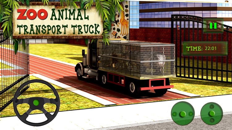 Zoo Animal Transport Truck Driving and Parking Mania