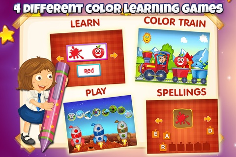 Learn Shapes & Colors - Preschool Games For Kids screenshot 2