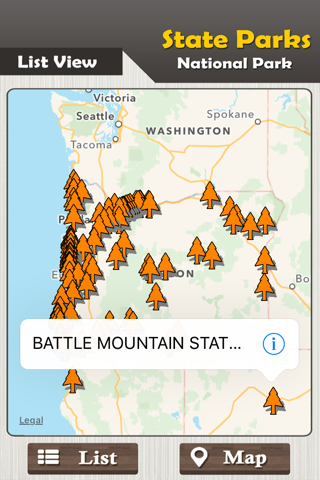 Oregon State Parks & National Parks Guide screenshot 2
