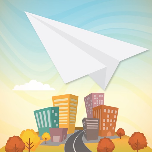 Paper Airplane Saga - Fly Paper Air plane like a pro and earn reward Icon