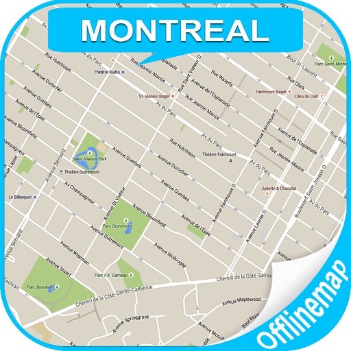 Montreal offlinemap Explorer icon