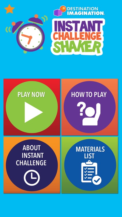 Destination Imagination® Instant Challenge Shaker