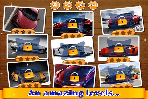 Super Cars Jigsaw Puzzle - Kids Puzzle Fun screenshot 2