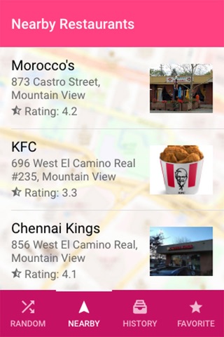 WhereDine (Random Restaurant) screenshot 2