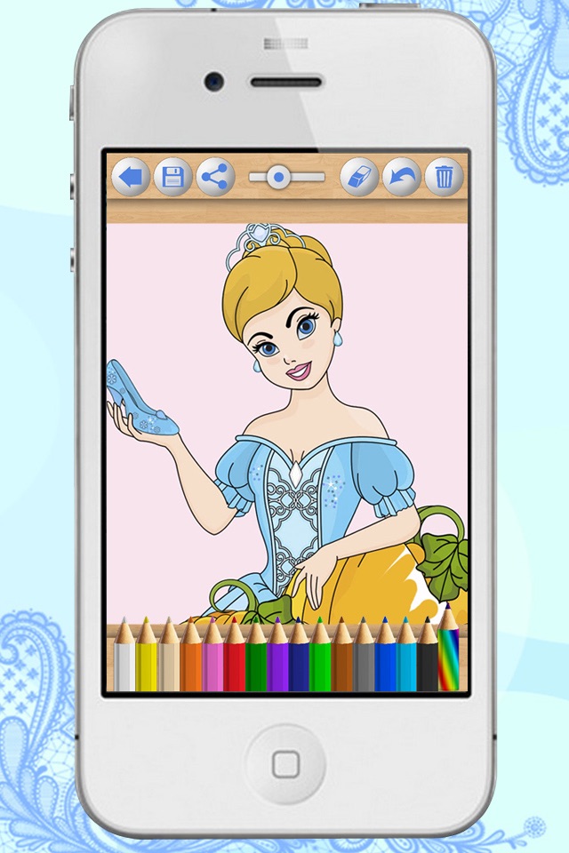 كتاب الأميرات لتلوين- تليون الدمى و حكايات الجنيات screenshot 3