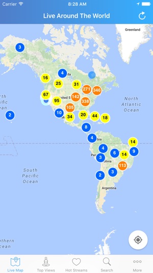 Sovi - Social Live Stream Map(圖2)-速報App