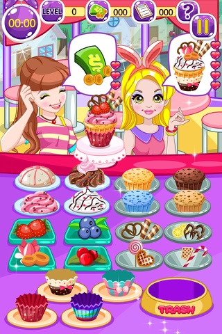 My Cupcake Shop - restaurant story games screenshot 3