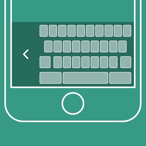 One Handed Keyboard with Colors icon