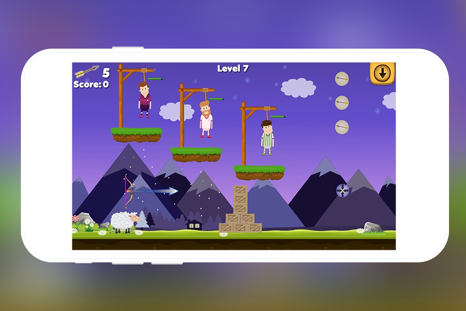 Cut Rope - Bow and Arrow Game screenshot 3