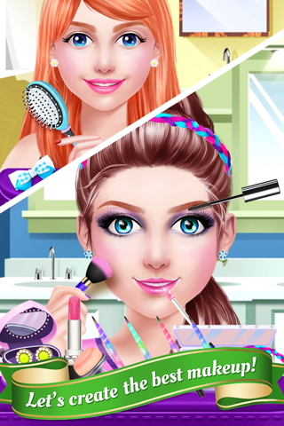 Stars Gymnastics Academy - Sports Team 2016: SPA, Makeup & Dressup Game screenshot 4