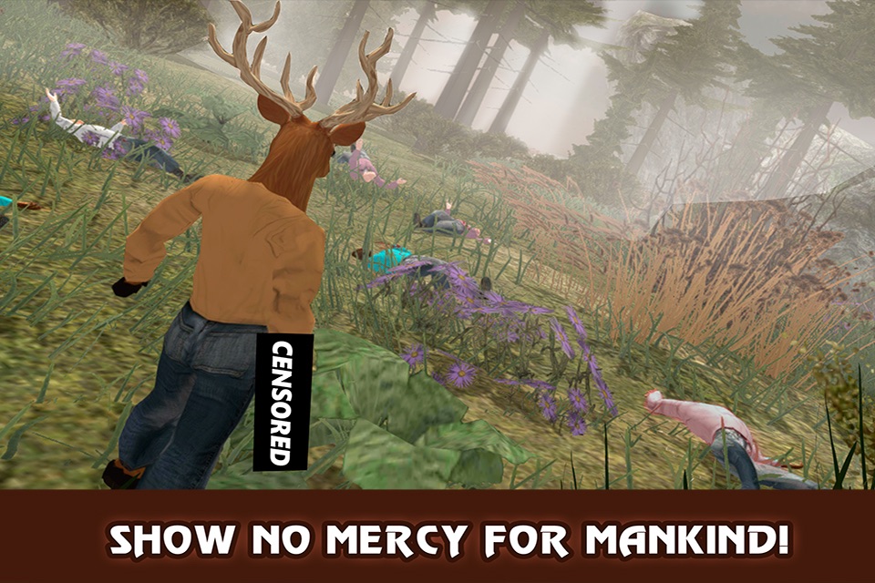 Deer Hunting - Angry Deer Attack 3D screenshot 3