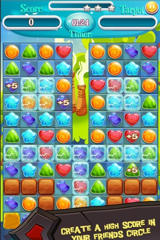 Sugar Bomb Candy : Sweeties Cuties Bomb Match & Harvest Puzzle Quest screenshot 2