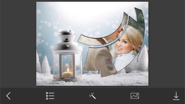 3D Snowfall Photo Frame - Amazing Picture Frames & Photo Edi(圖4)-速報App