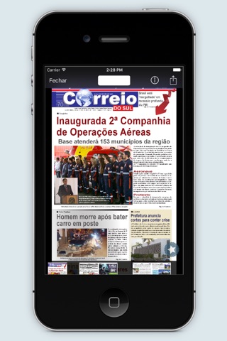 Jornal Correio do Sul screenshot 2