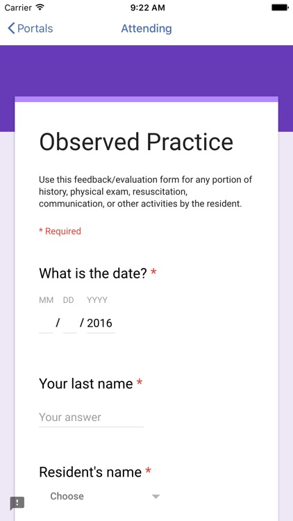 BCM EM Resident Evaluations