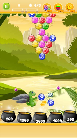 Dinosaur Shooter: Bubble Eggs Jungle Free Game - Totally Add(圖4)-速報App