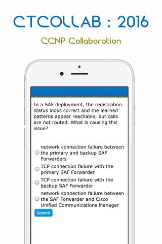 300-080: CCNP Collaboration - Certification App screenshot 2