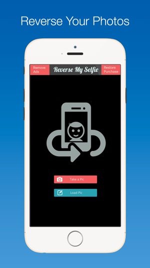 Reverse My Selfie : horizontal reverse your front facing cam(圖1)-速報App