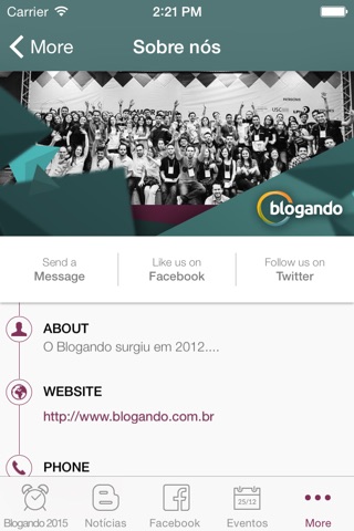 Blogando screenshot 4