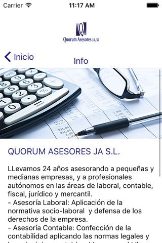 QUORUM ASESORES JA screenshot 2