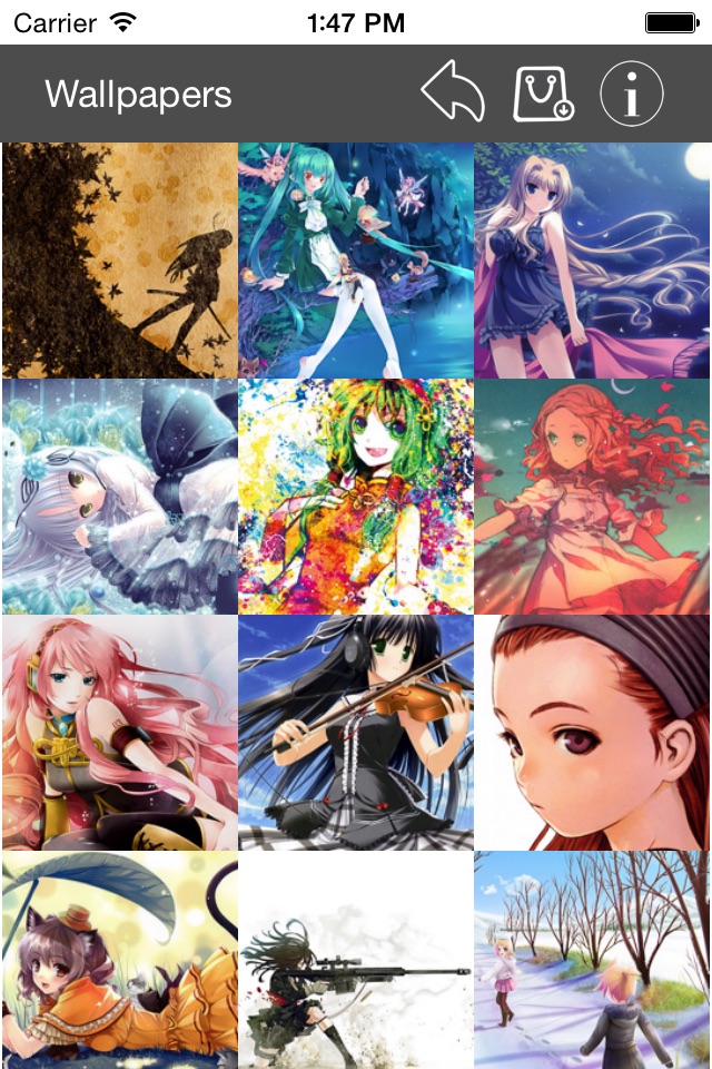 Wallpapers Collection Anime Edition screenshot 2