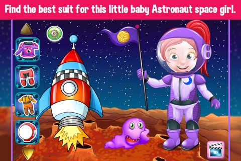 Astronaut Space Girl DressUp Games For Grils screenshot 2