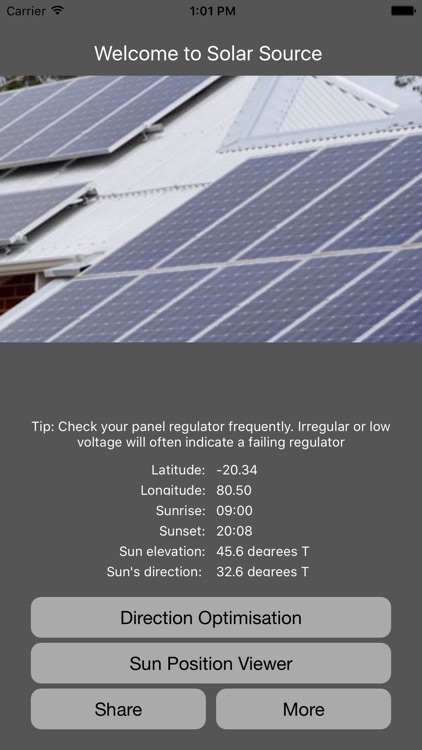 Solar Source - Solar Panel Optimization by Matthew Bowering