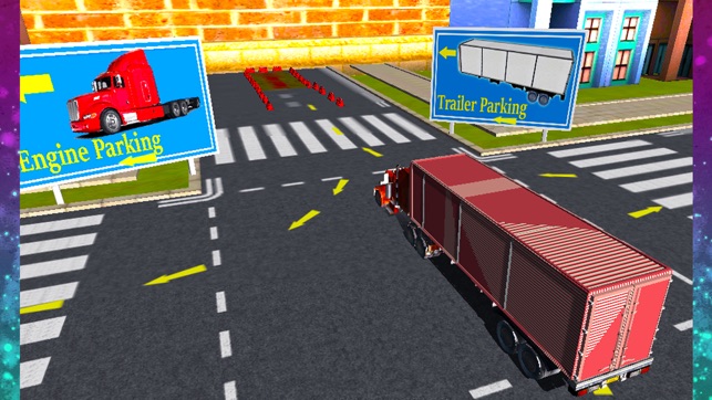 Truck Parking Simulator Crazy Trucker Driving Test(圖4)-速報App