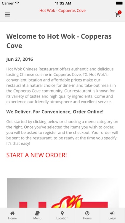 Hot Wok - Copperas Cove Online Ordering