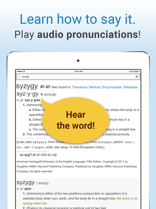 dictionary on the app store another word for polished