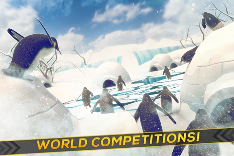 Penguin Simulator 2016 | Crazy Racing Penguins Game Free screenshot 2