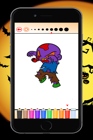 Zombies Ghost Coloring Book - Drawing for Kids - náhled