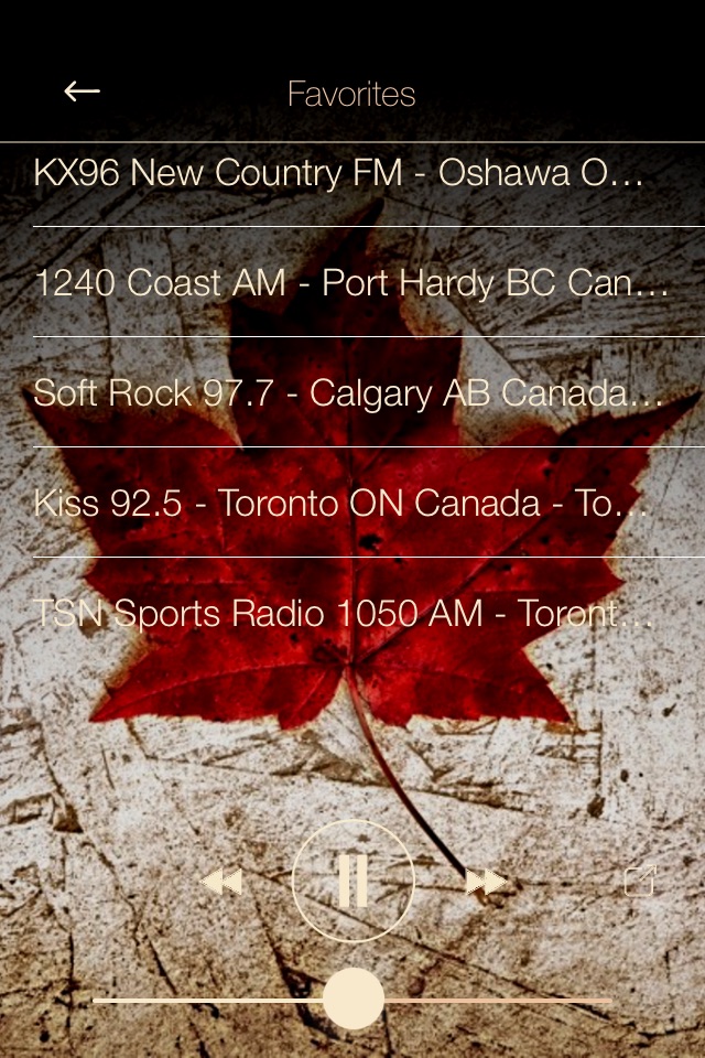 Canada Music ONLINE Radio from Ottawa screenshot 4
