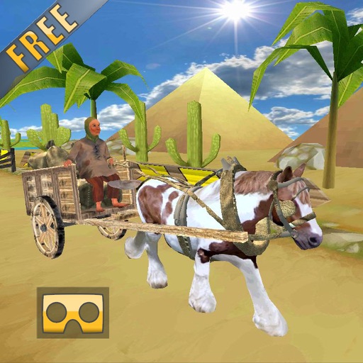 VR Infinite Horse Cart Runner Simulator Free Icon