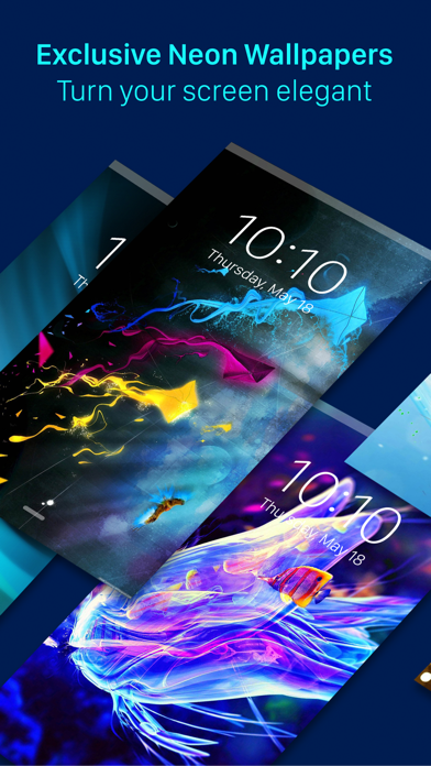 Neon Wallpapers Pro - Colorful & vibrant backgroundsのおすすめ画像1