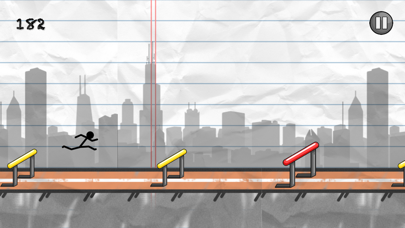 Stick-Man Track and Field Gym-nastics Jump-er Courseのおすすめ画像1
