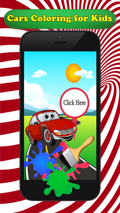 車の漫画のぬりえ 幼児 子供の教育幼児のための無料ゲームを学習幼稚園 Iphoneアプリ Applion