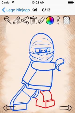 Learn How to Draw Lego Ninjago Edition screenshot 3