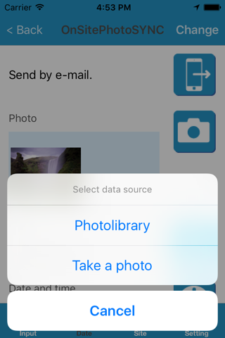 On-site Photo SYNC - náhled