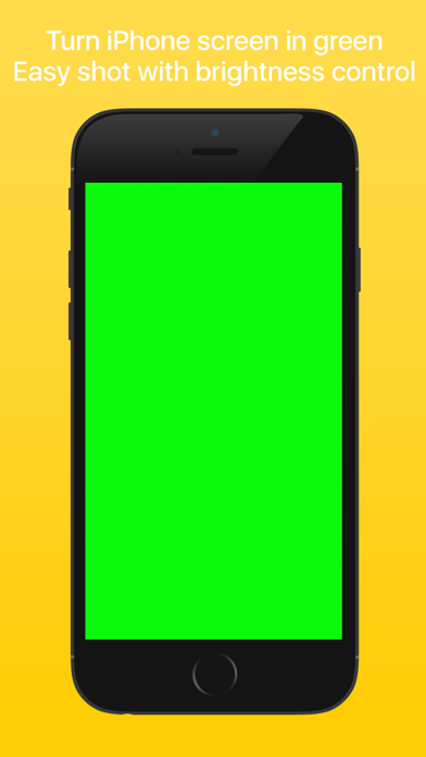 Green Screen - Turns display in green Screenshot 1
