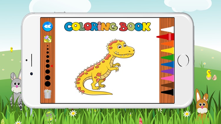 My Dinosaur Coloring Page for Preschool screenshot-3