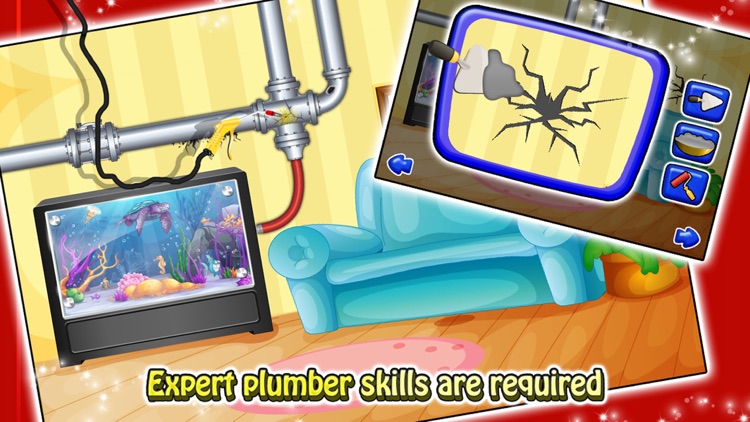 House Plumber Repairing – Repair & fix home sanitary in this kids game screenshot-3