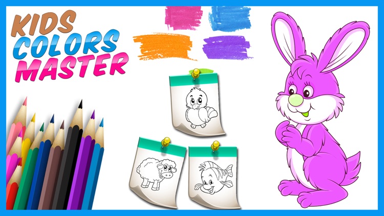 Kids Colors Master: Painting and Color Learning Puzzle Game for Toddlers screenshot-4