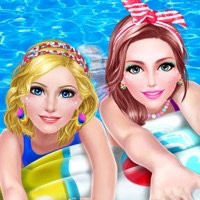 Summer Splash Pool Party Spa - Makeup, Makeover  Dressup Game for Girls