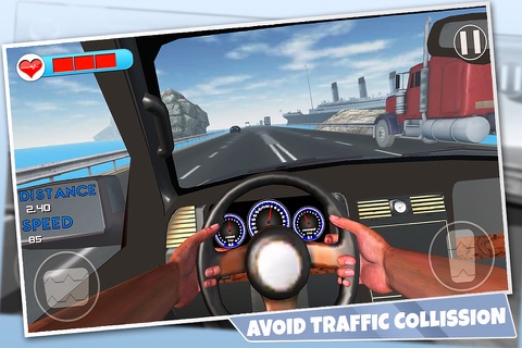 VR-Crazy Car Traffic Racing 2 Pro screenshot 3