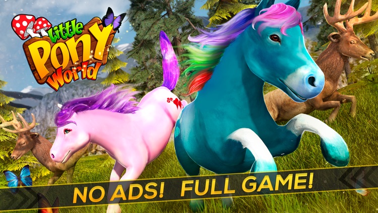 A Little Pony World Full of Magic Colors | Pony Game